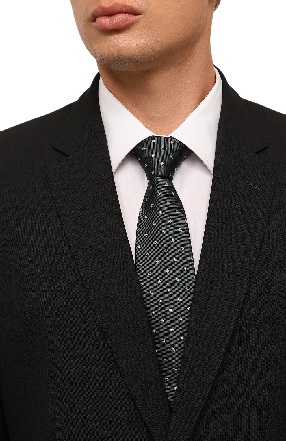 Шелковый галстук LANVIN, арт. 6L8150/J5960, фото 2