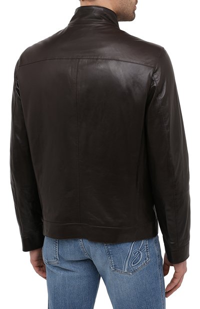 Кожаная куртка BRUNELLO CUCINELLI, арт. MPSAT1817, фото 4