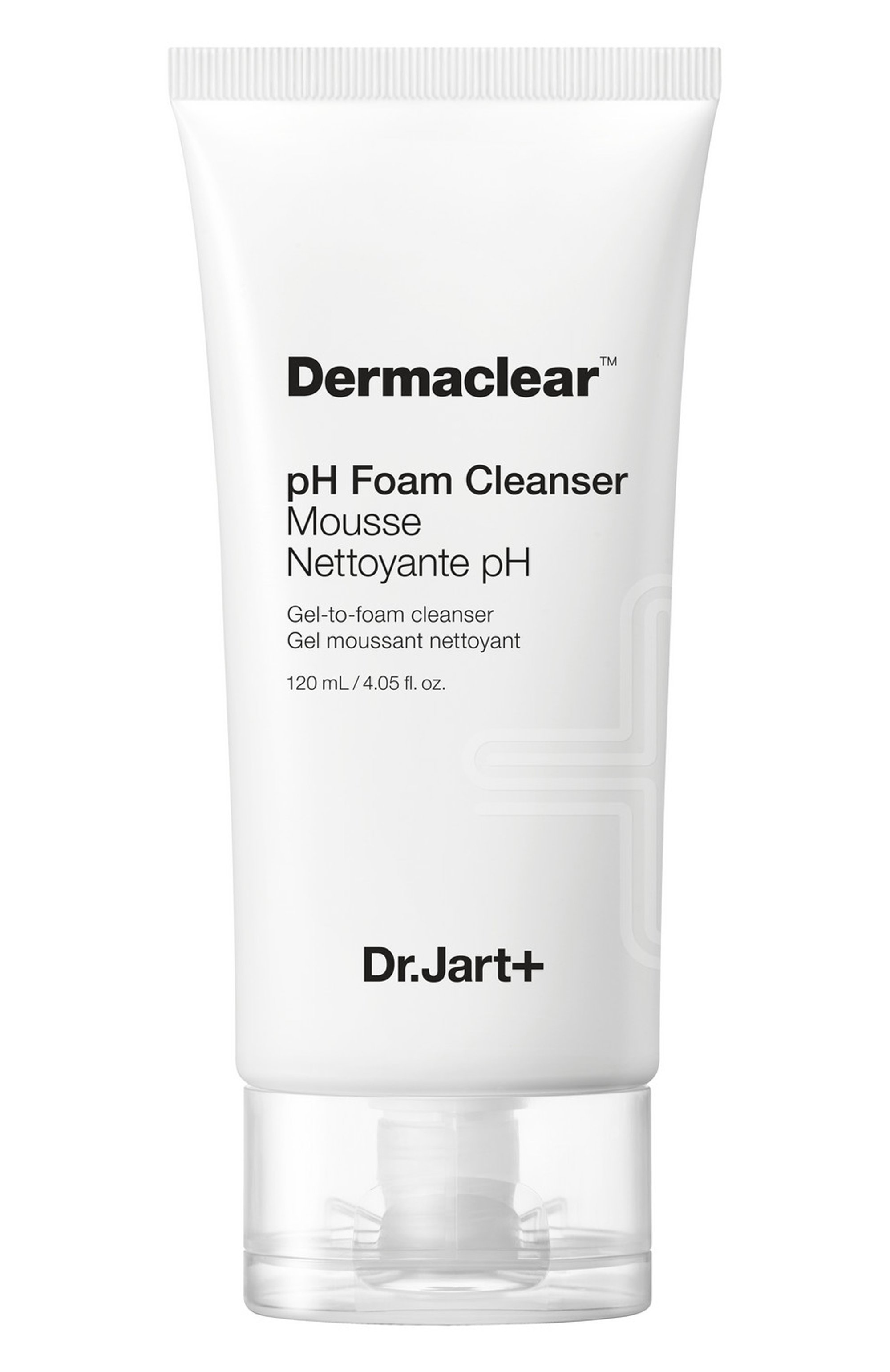Гель-пенка для умывания глубокого очищения ph 5.5 dermaclear (120ml) DR.JART+, арт. 8809933611657, фото 1