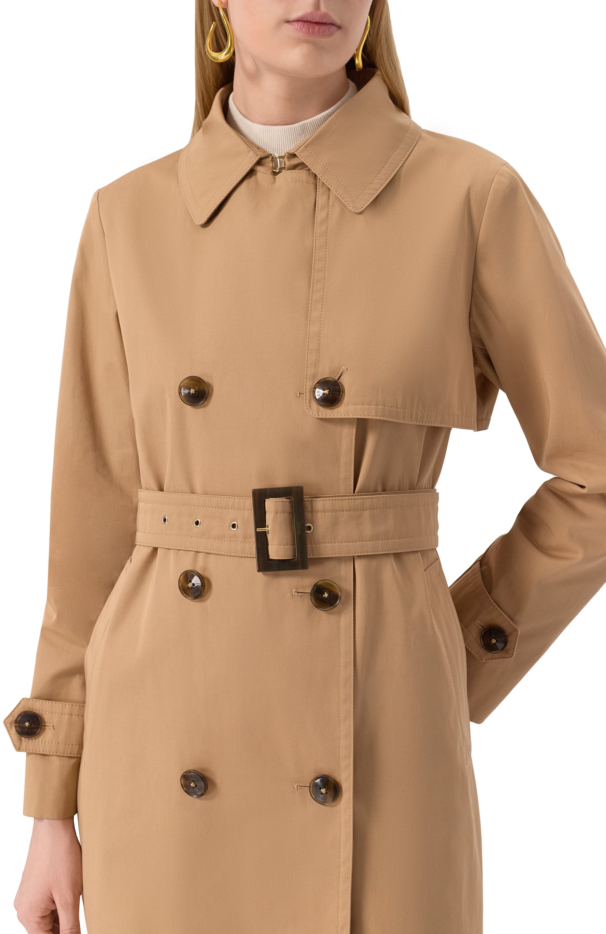 Хлопковый тренч HERNO, арт. IM000187D/13238, фото 5