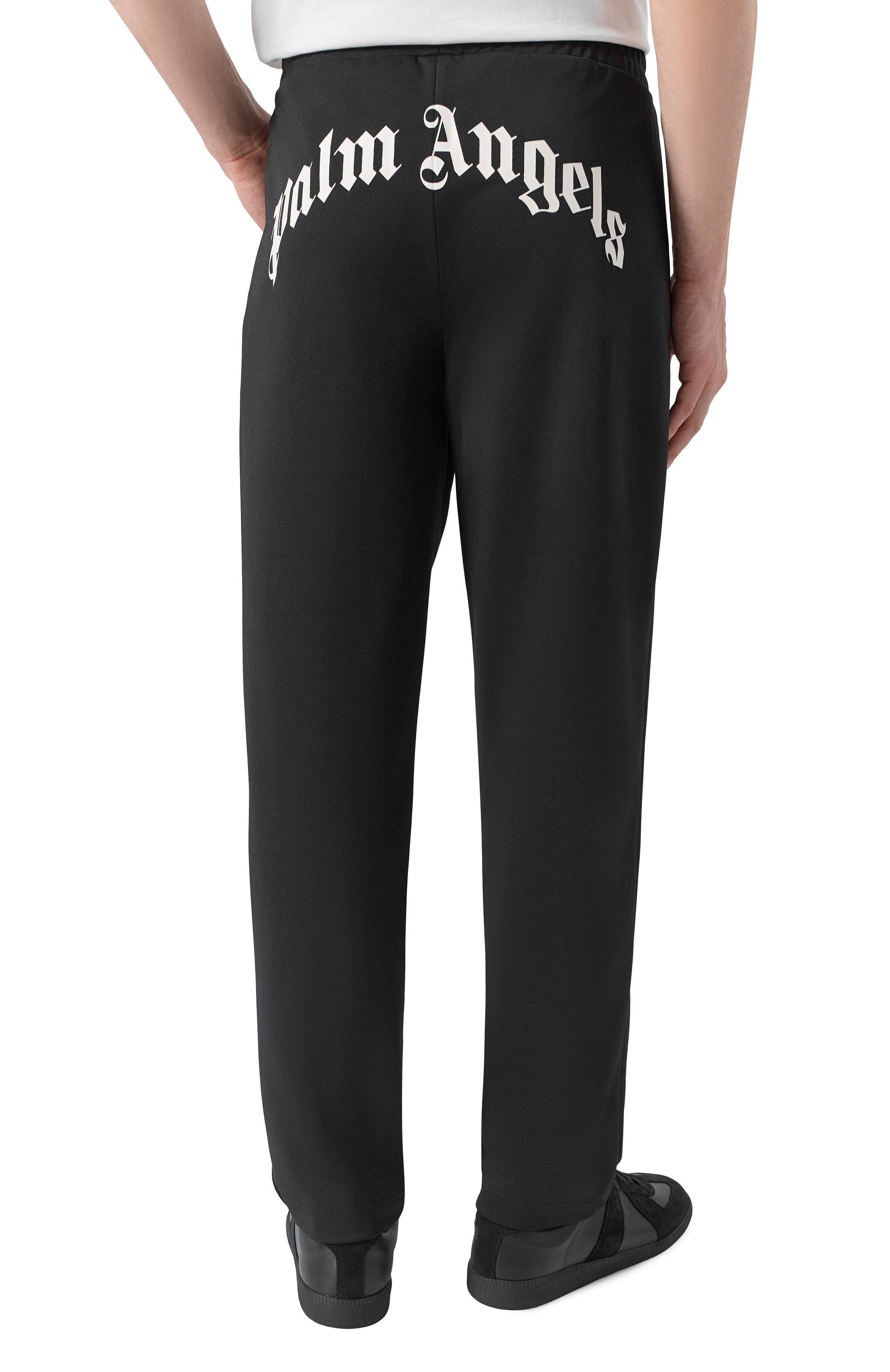 Брюки PALM ANGELS черного цвета по цене 46500 руб., арт. PMCJ048C99FAB001, фото 4 Брюки PALM ANGELS, арт. PMCJ048C99FAB001, фото 4