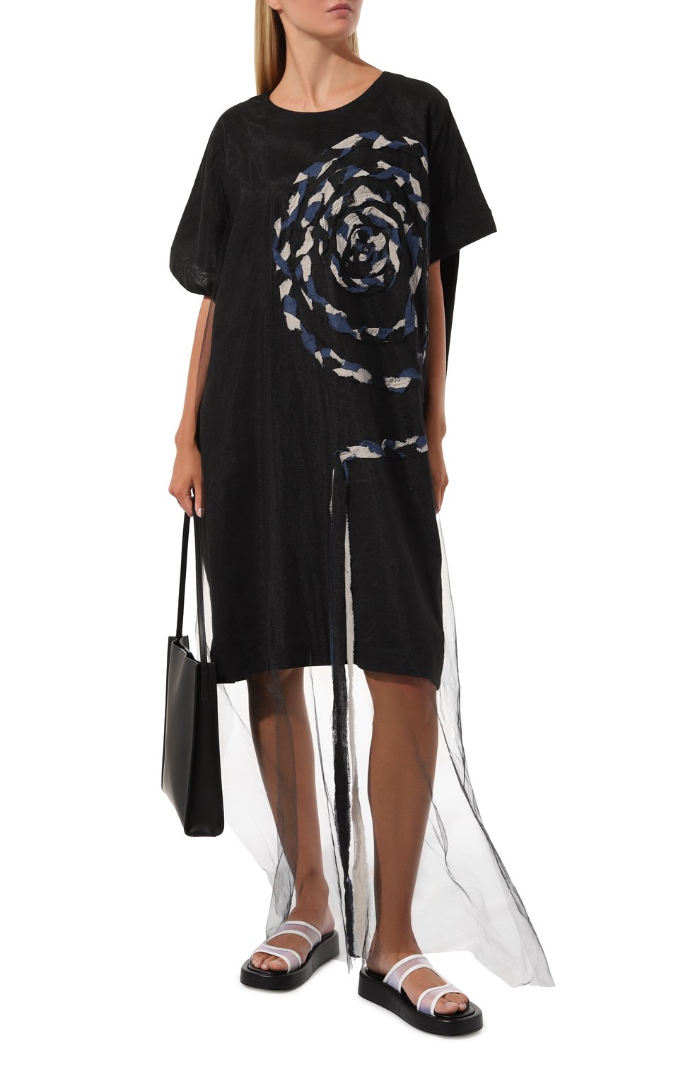 Платье изо льна и хлопка MIDGARD PARIS, арт. С1401, фото 2