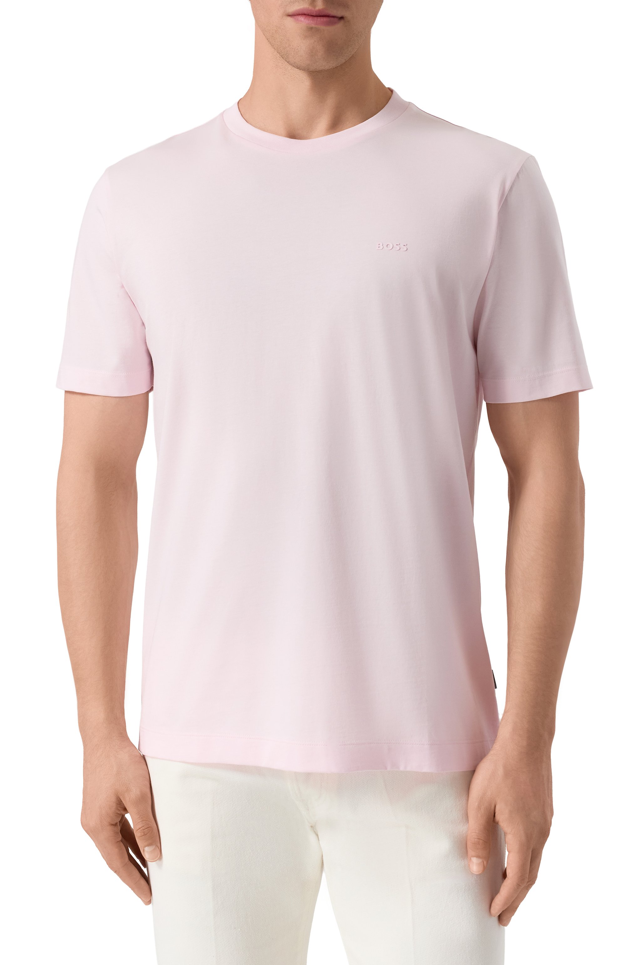 Хлопковая футболка BOSS, арт. 50468347, фото 3
