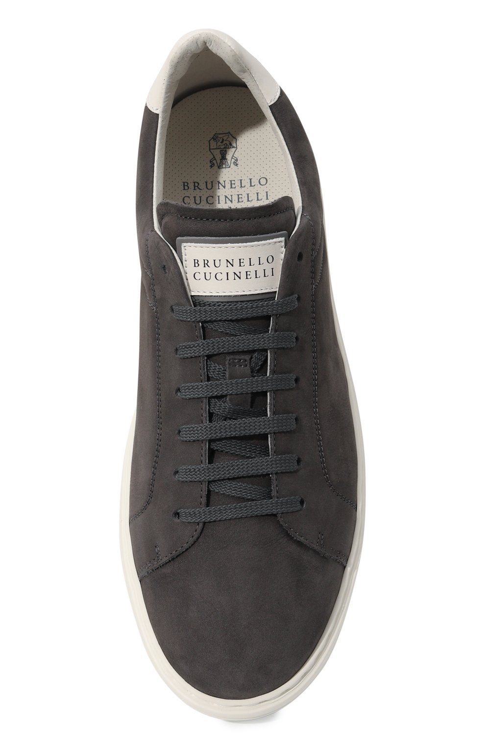 Кеды из нубука BRUNELLO CUCINELLI, арт. MZUDBB2047, фото 6