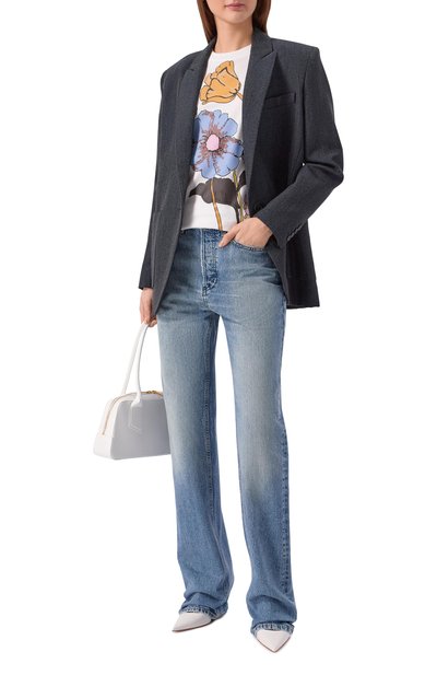 Хлопковая футболка MARNI, арт. THJE0293PS/USCY78, фото 2