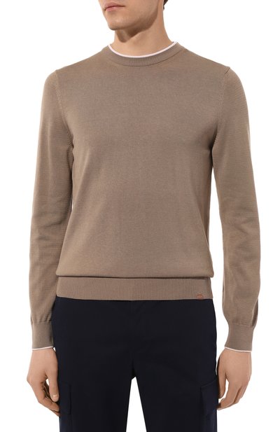 Джемпер из шелка и хлопка PAUL&SHARK, арт. 25411509, фото 3