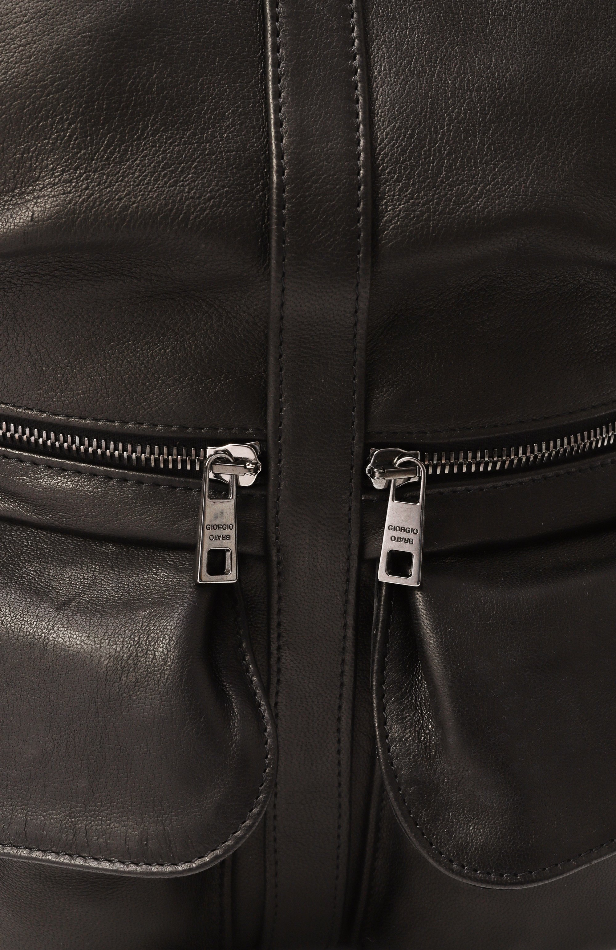 Рюкзак GIORGIO BRATO черного цвета по цене 114500 руб., арт. BS26F4060V, фото 3 Рюкзак GIORGIO BRATO, арт. BS26F4060V, фото 3