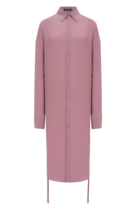 Шелковая рубашка Ann Demeulemeester B0012438/FA634 Розовый B0012438/FA634