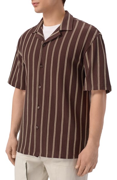 Хлопковая рубашка BOSS, арт. 50561448, фото 3