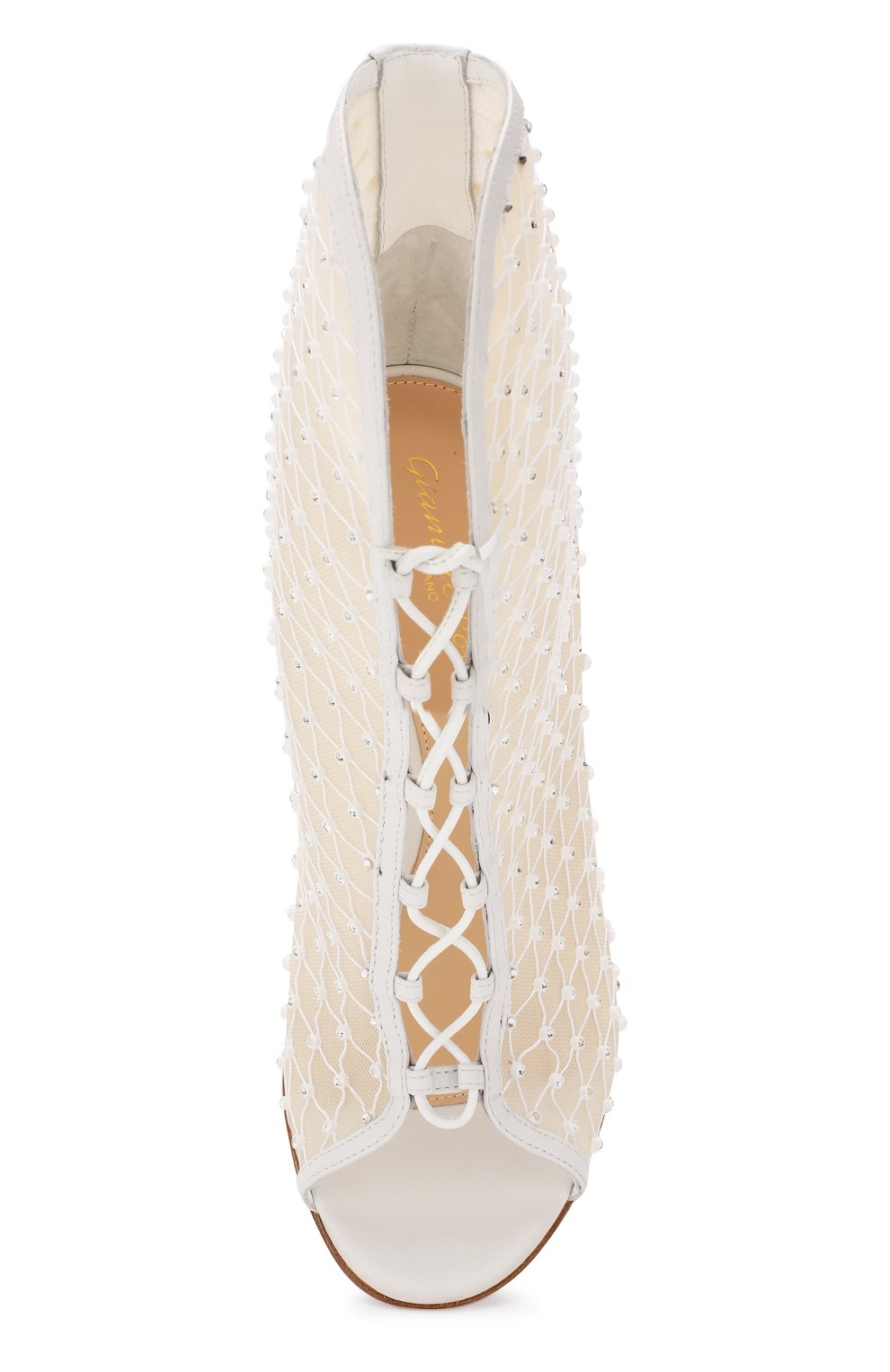 Комбинированные ботильоны GIANVITO ROSSI, арт. G50729.15RIC.NYSW0FC, фото 5