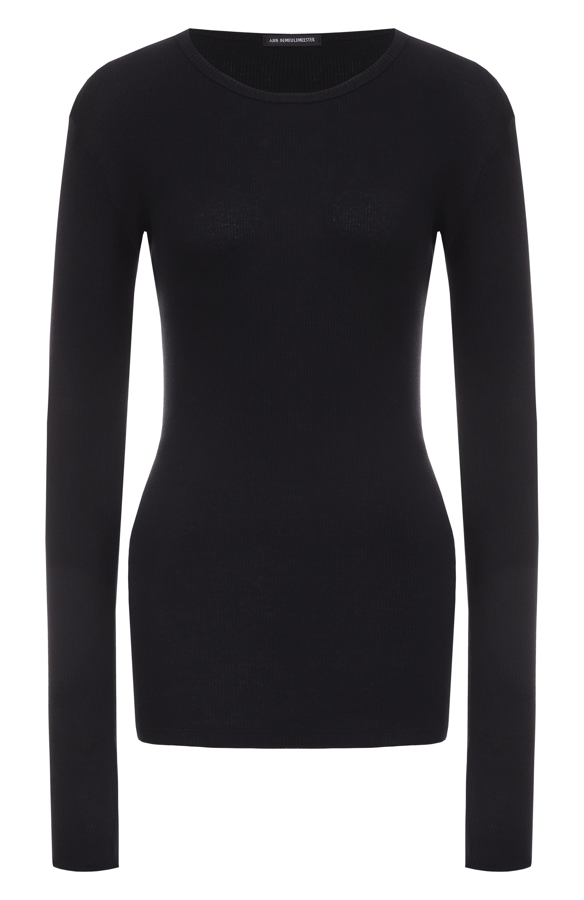 Хлопковый лонгслив ANN DEMEULEMEESTER, арт. B0011488/FA659, фото 1