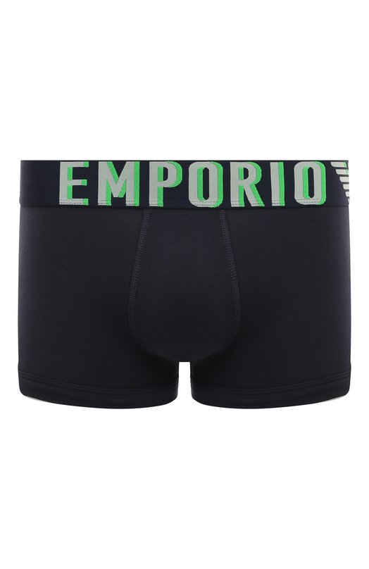 Хлопковые боксеры Emporio Armani 111389/4R516 Синий 111389/4R516