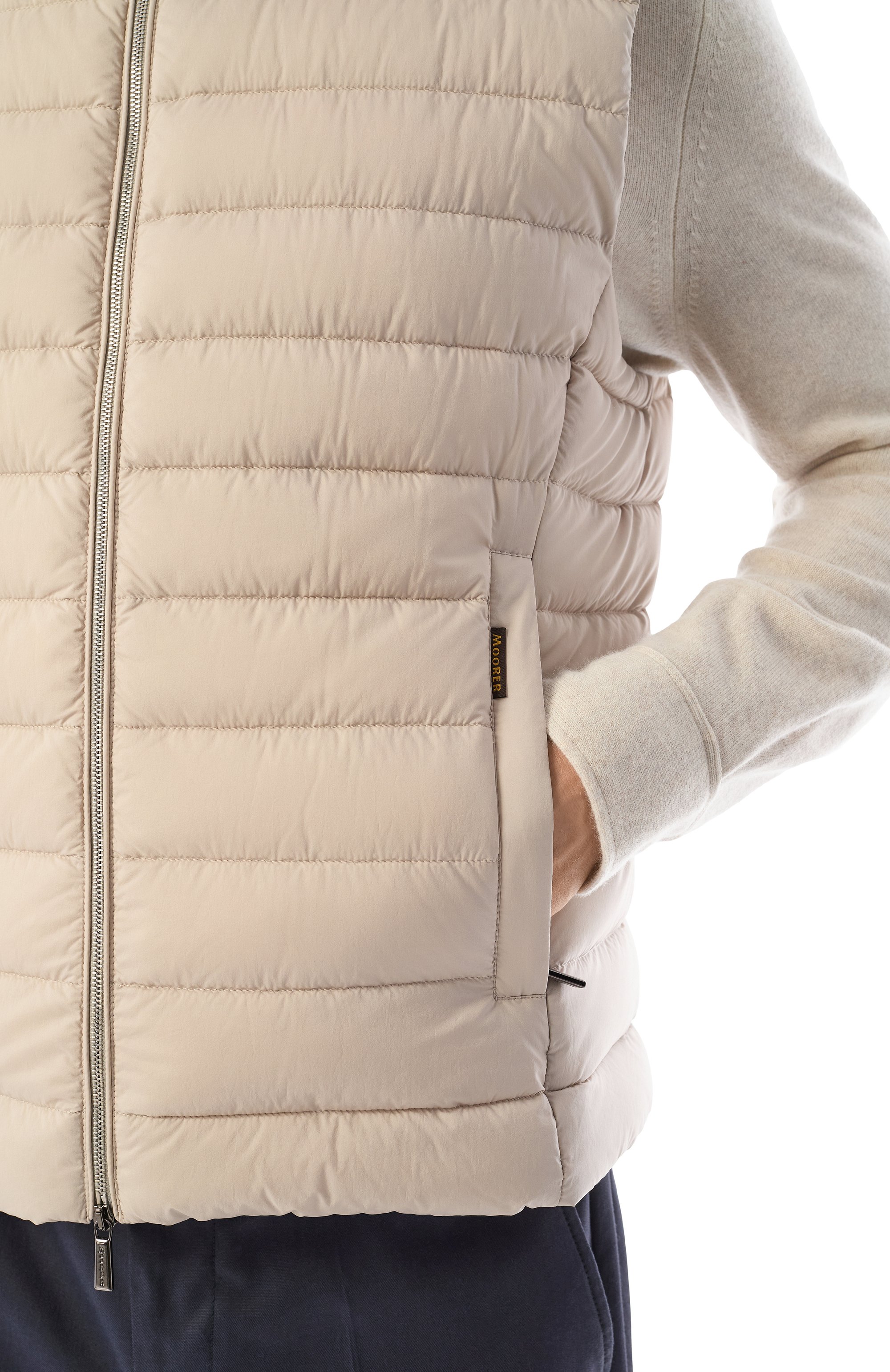 Пуховый жилет calaf-s3 MOORER, арт. CALAF-S3, фото 5