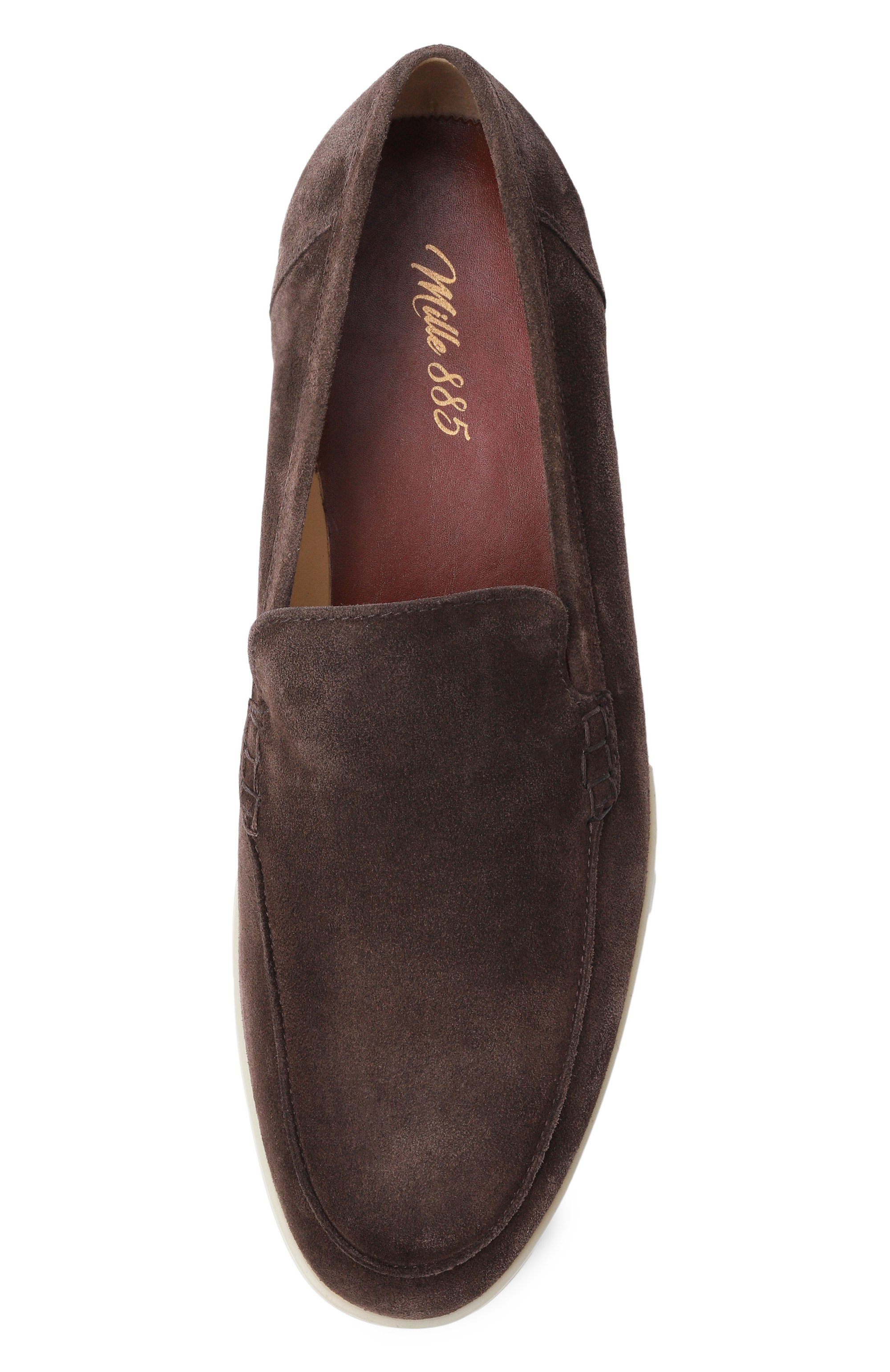 Замшевые лоферы glasgow MILLE 885, арт. GLASG0W/VEL0UR, фото 5