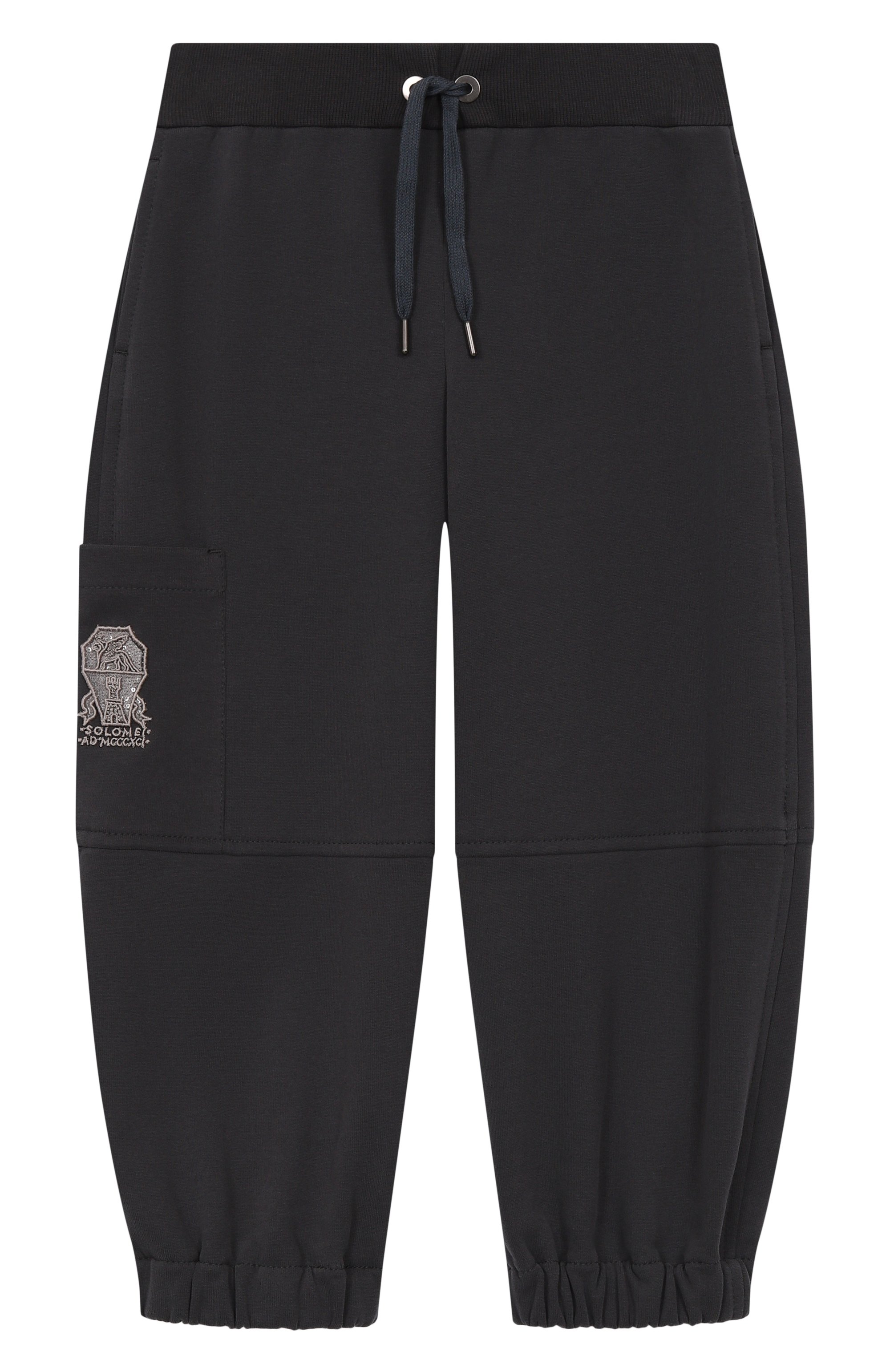 Хлопковые джоггеры BRUNELLO CUCINELLI, арт. BN05NE473A, фото 1