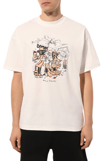 Хлопковая футболка DOMREBEL, арт. M R00M SERVICE/TSHIRT, фото 3