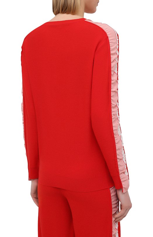 

Шерстяной пуловер Stella McCartney, Красный