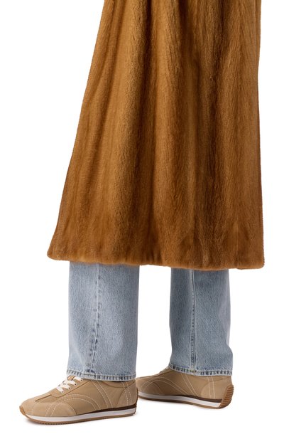 Комбинированные кроссовки TOTEME, арт. 251-WAS1544-FB0359, фото 3