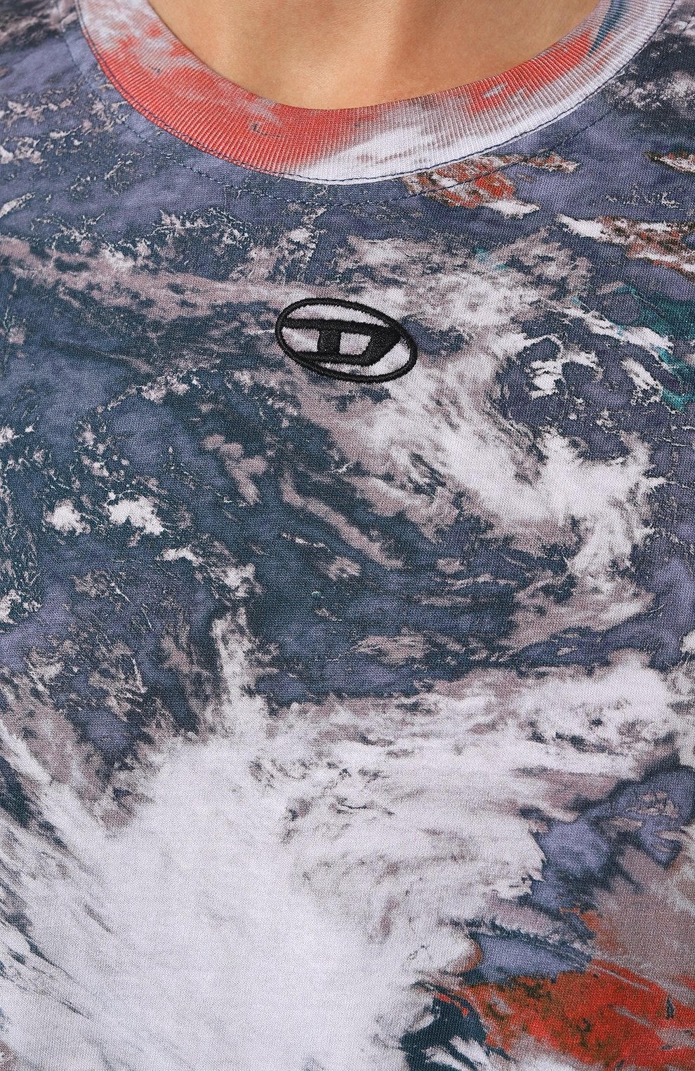 Хлопковое платье DIESEL разноцветного цвета по цене 29950 руб., арт. A11494/0NIAV, фото 5 Хлопковое платье DIESEL, арт. A11494/0NIAV, фото 5