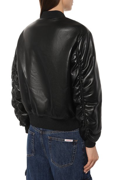 Бомбер из экокожи PATRIZIA PEPE, арт. 8O0095_E005, фото 4