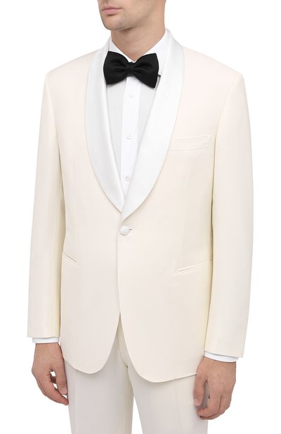 Шерстяной смокинг BRIONI белого цвета по цене 560000 руб., арт. RTI40Q/0ZA14/LISIDE, фото 2 Шерстяной смокинг BRIONI, арт. RTI40Q/0ZA14/LISIDE, фото 2