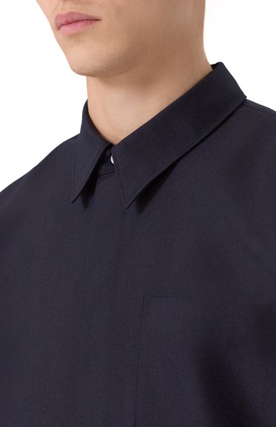 Шерстяная рубашка DRIES VAN NOTEN, арт. 020708-2310-509, фото 5