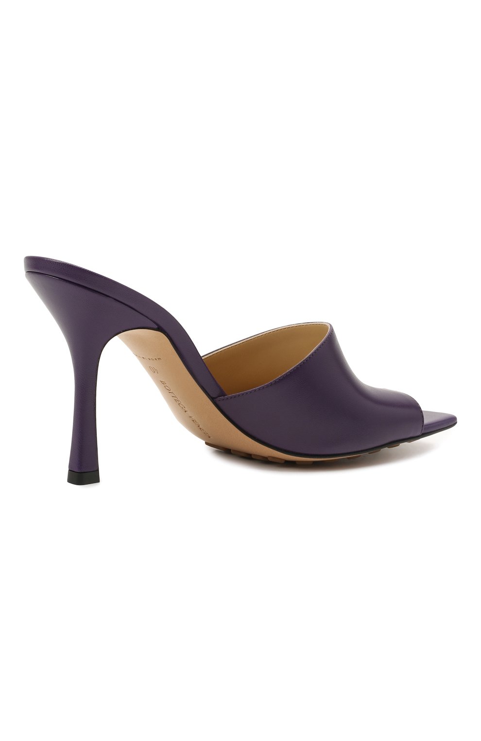 Кожаные мюли the stretch BOTTEGA VENETA фиолетового цвета по цене 79150 руб., арт. 610538/VBSF0, фото 5 Кожаные мюли the stretch BOTTEGA VENETA, арт. 610538/VBSF0, фото 5