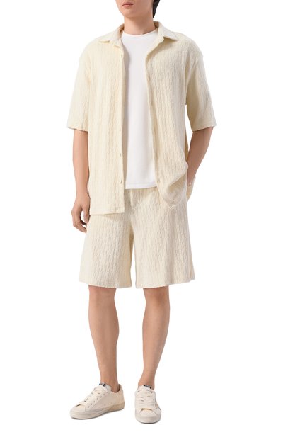 Хлопковая рубашка OFF-WHITE, арт. 0MGG013C99JER001, фото 2