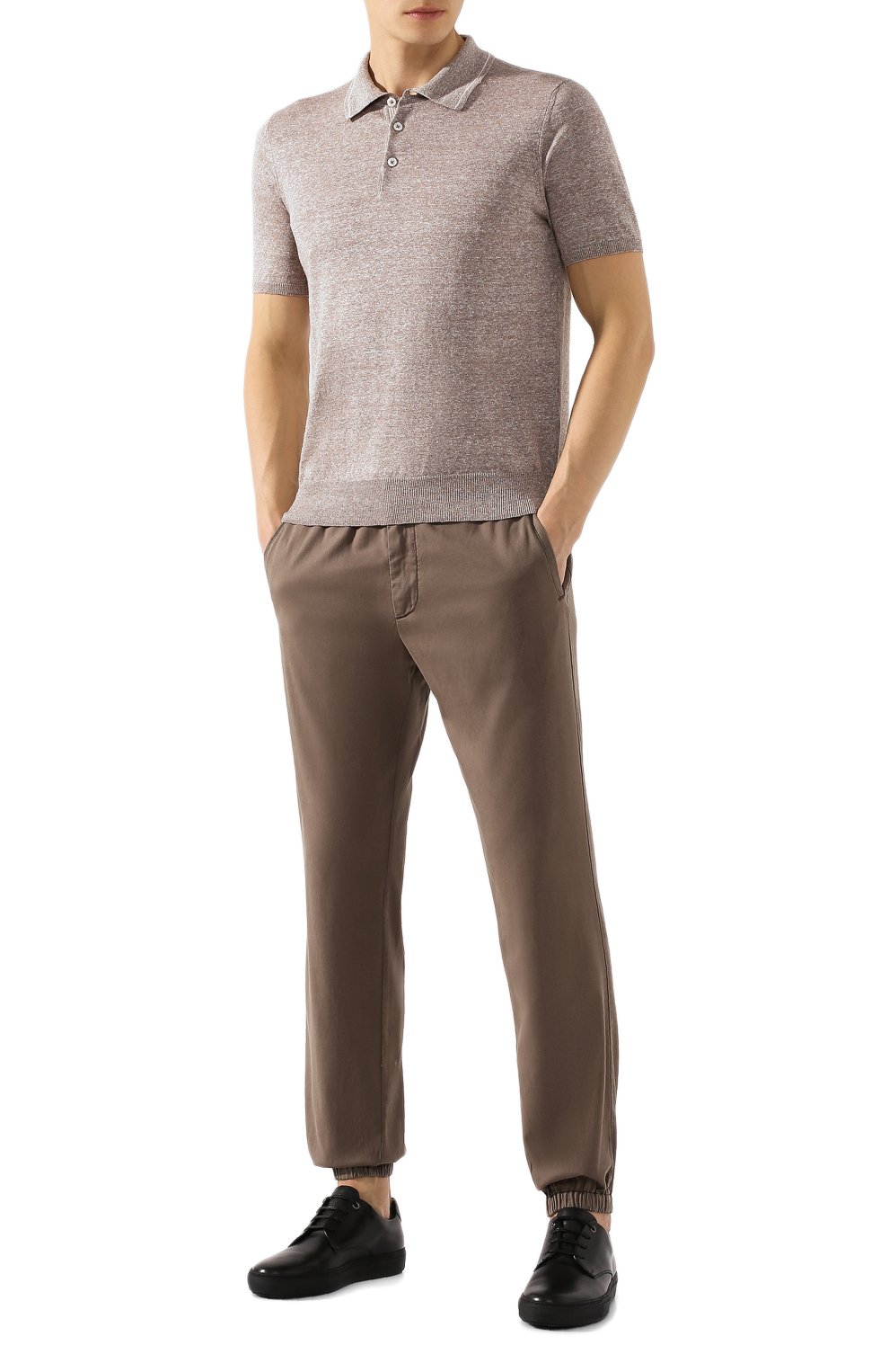 Поло изо льна и хлопка FIORONI, арт. MK20701C1, фото 2