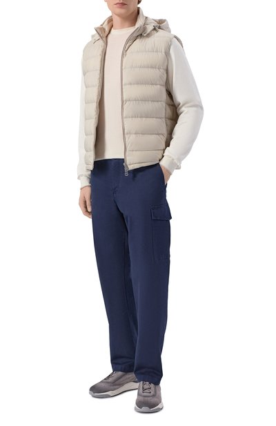 Кроссовки innova из нубука SANTONI, арт. MBIG22032BGRTFEH, фото 2