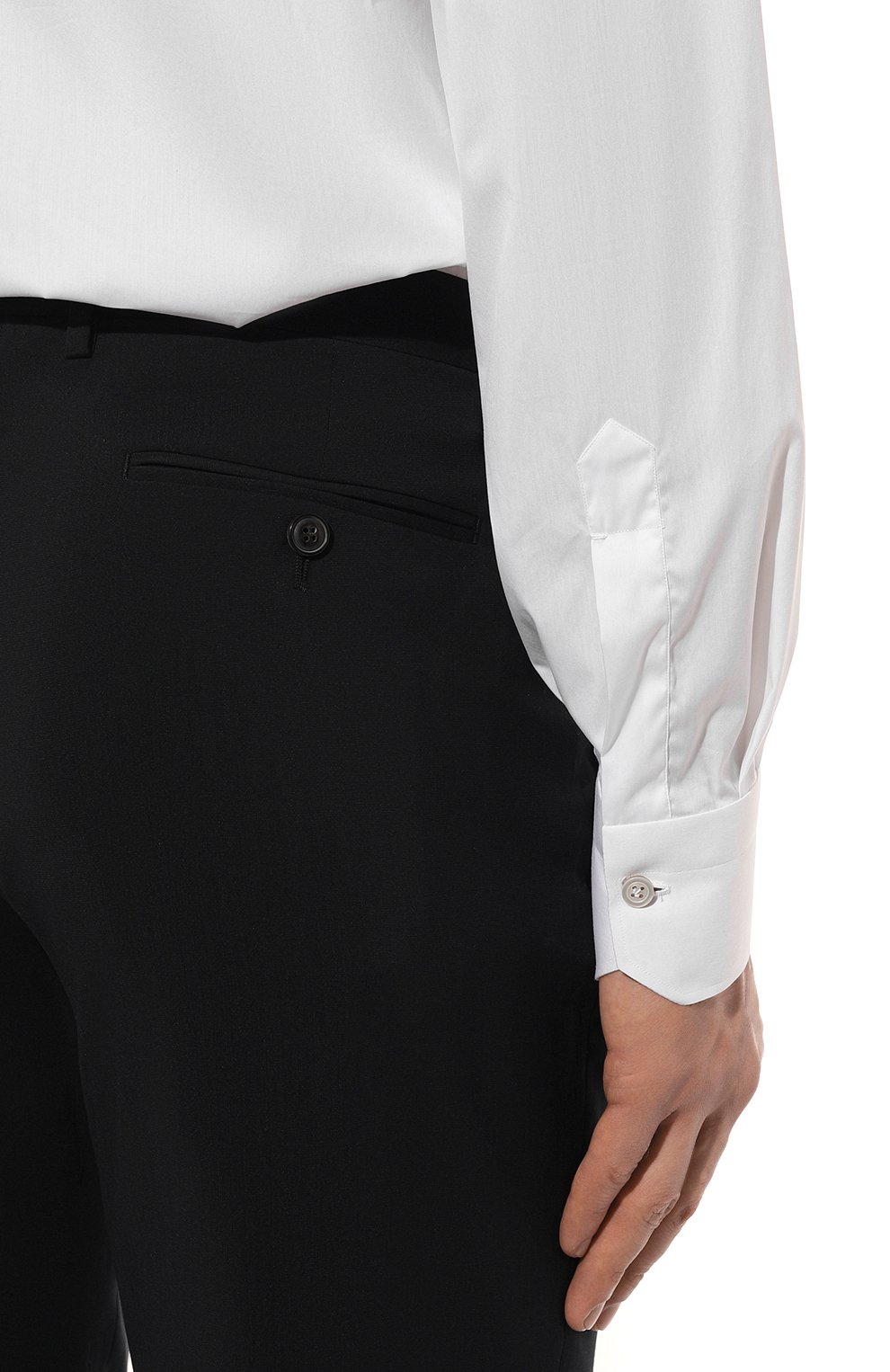 Хлопковая сорочка KITON, арт. UCIH0808801, фото 6