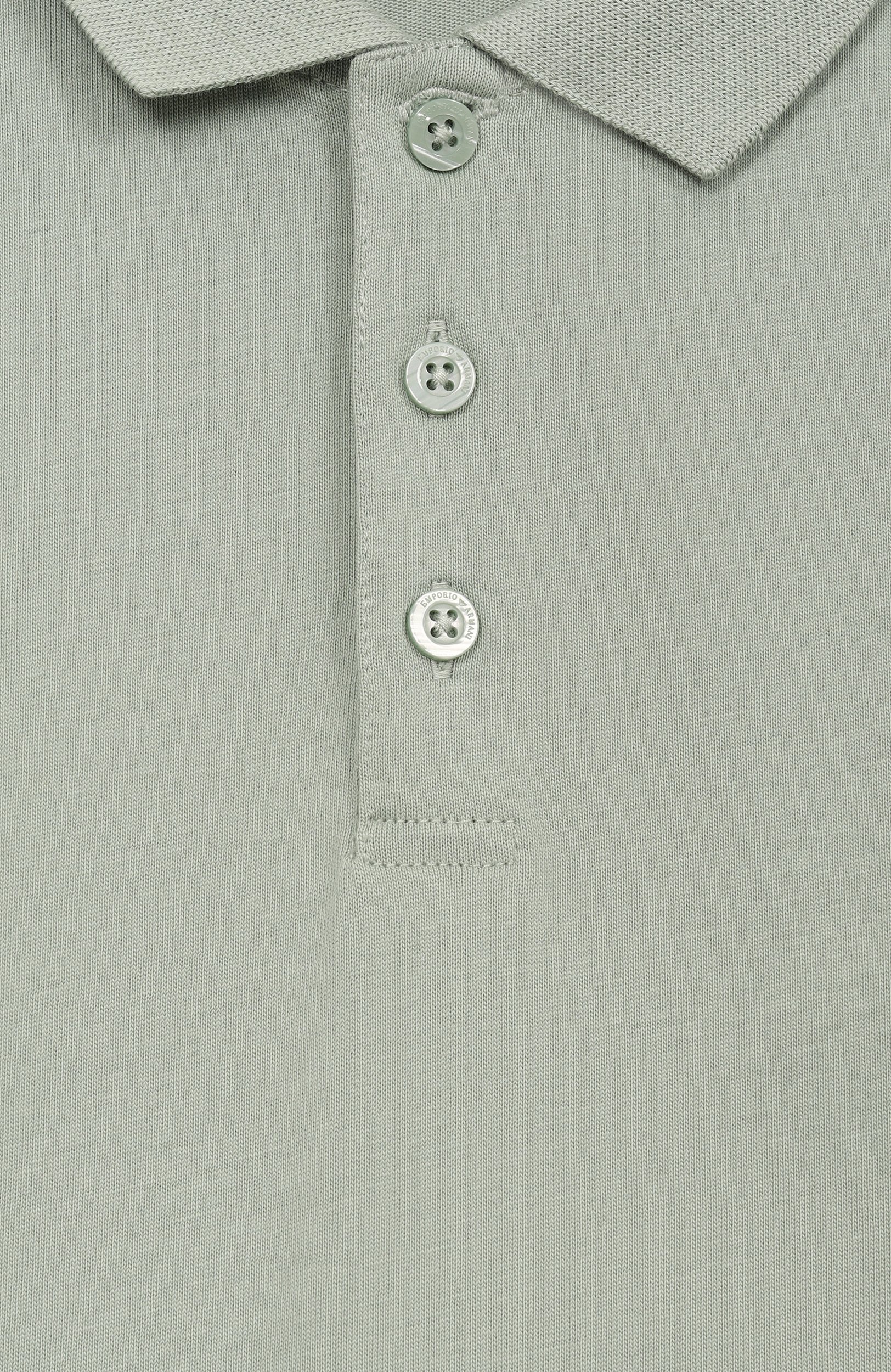 Хлопковое поло EMPORIO ARMANI, арт. EB001672/AF13715, фото 3