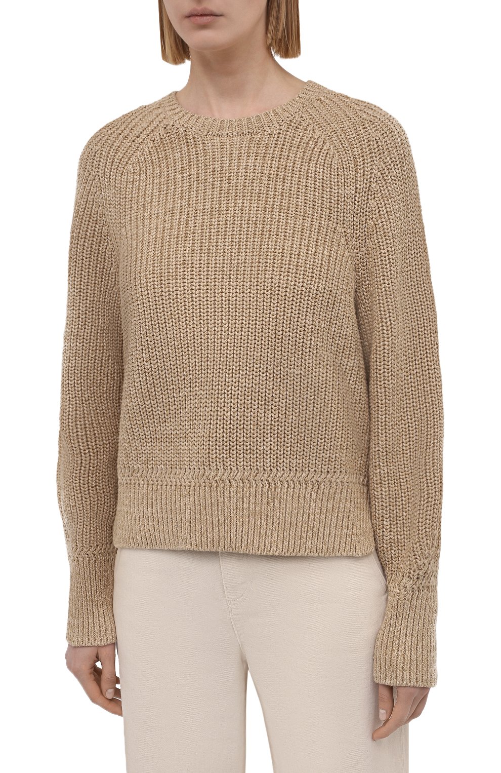 Свитер из хлопка и льна POLO RALPH LAUREN, арт. 211839009, фото 3