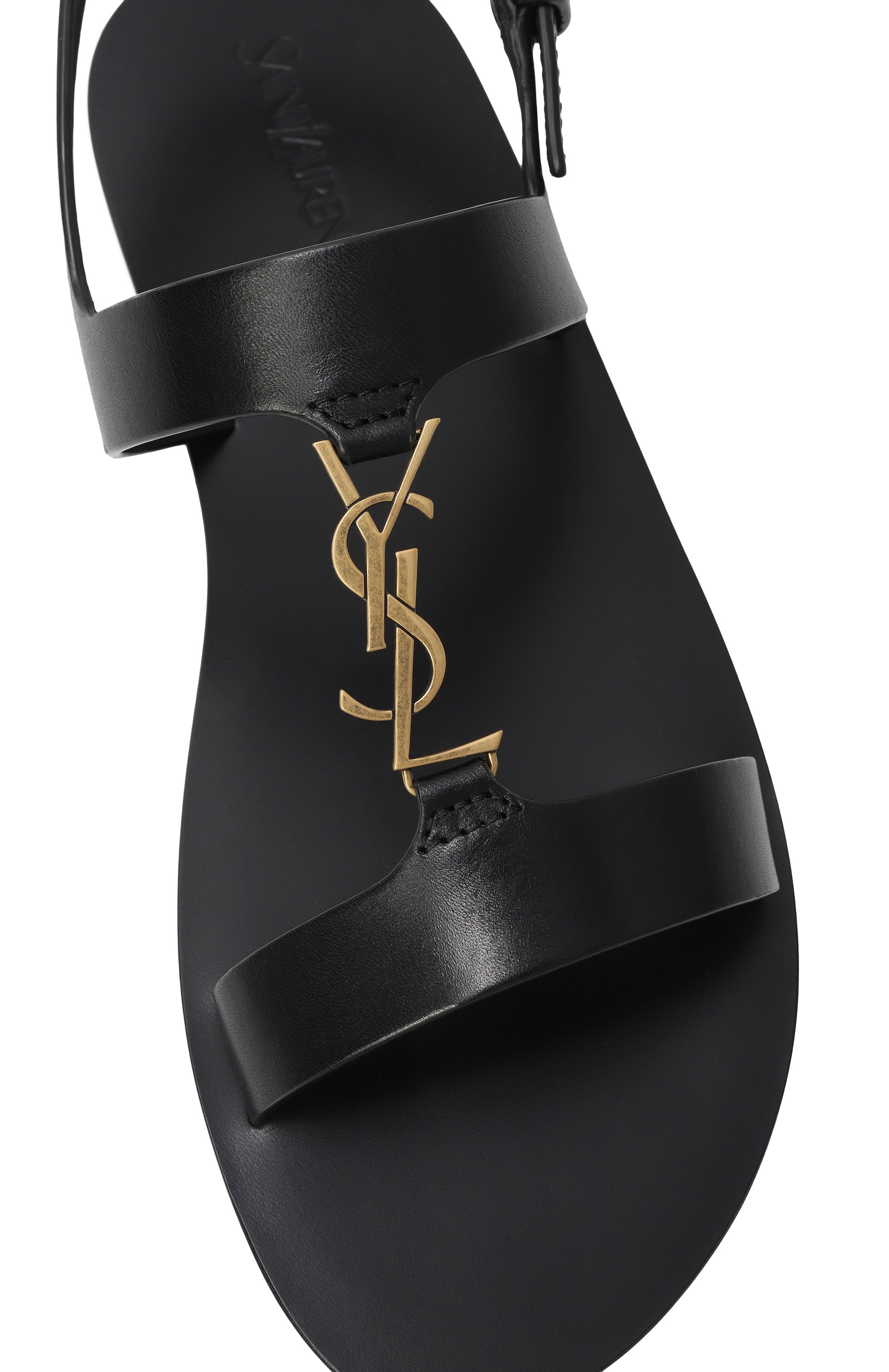 Кожаные сандалии cassandre SAINT LAURENT, арт. 818108/DWEDD, фото 7