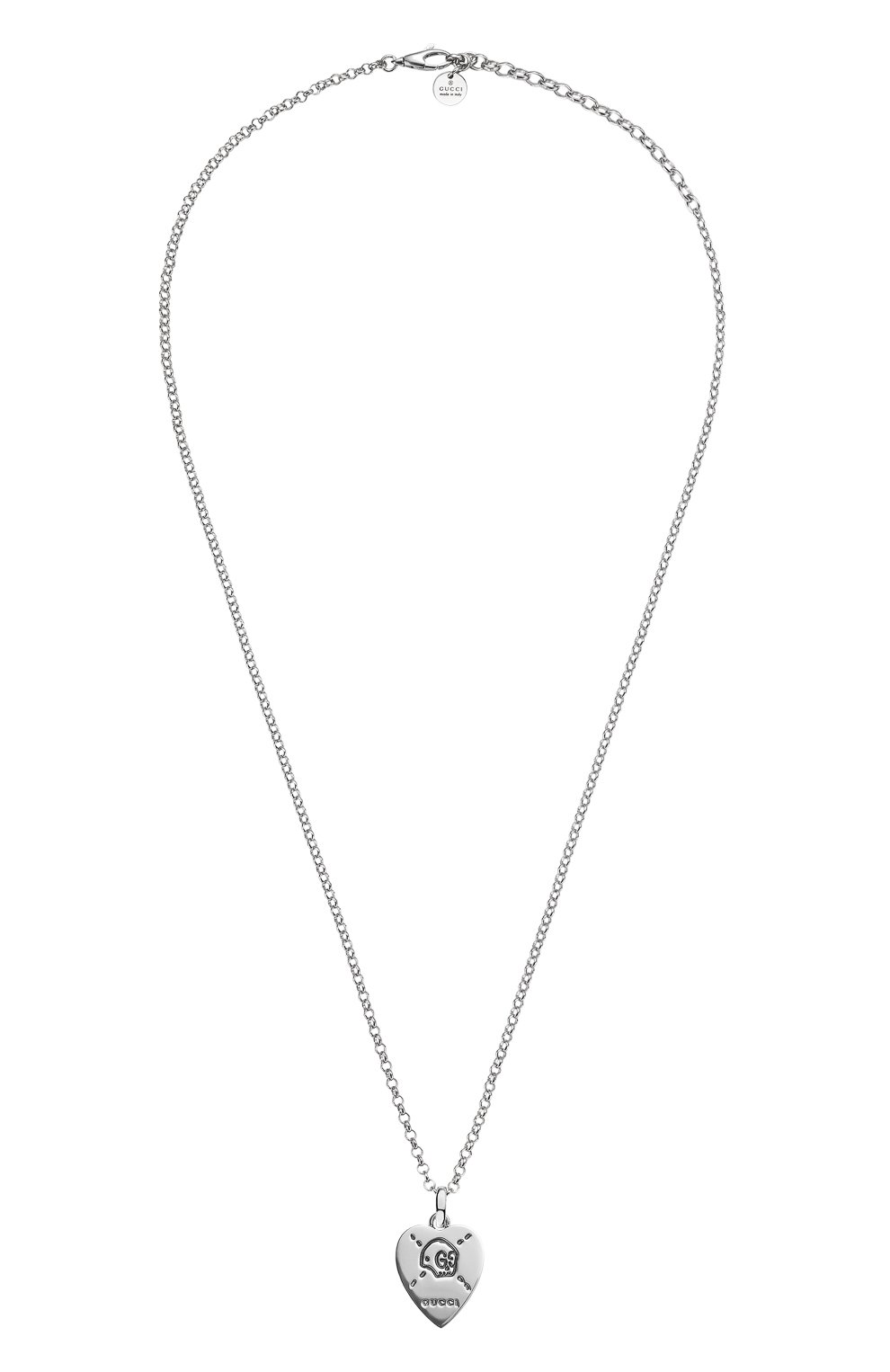 Кулон GUCCI бесцветного цвета по цене 58500 руб., арт. YBB455542001, фото 1 Кулон GUCCI, арт. YBB455542001, фото 1