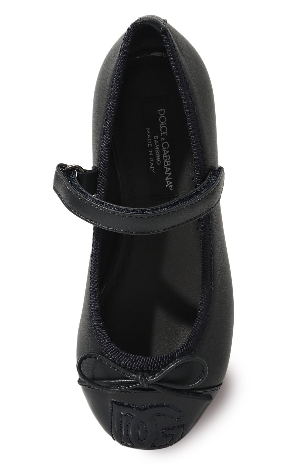 Кожаные балетки DOLCE & GABBANA, арт. D11273/A7924, фото 4