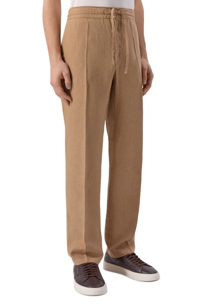 Льняные брюки 120% LINO, арт. 33ALIM299M/0253/000, фото 3