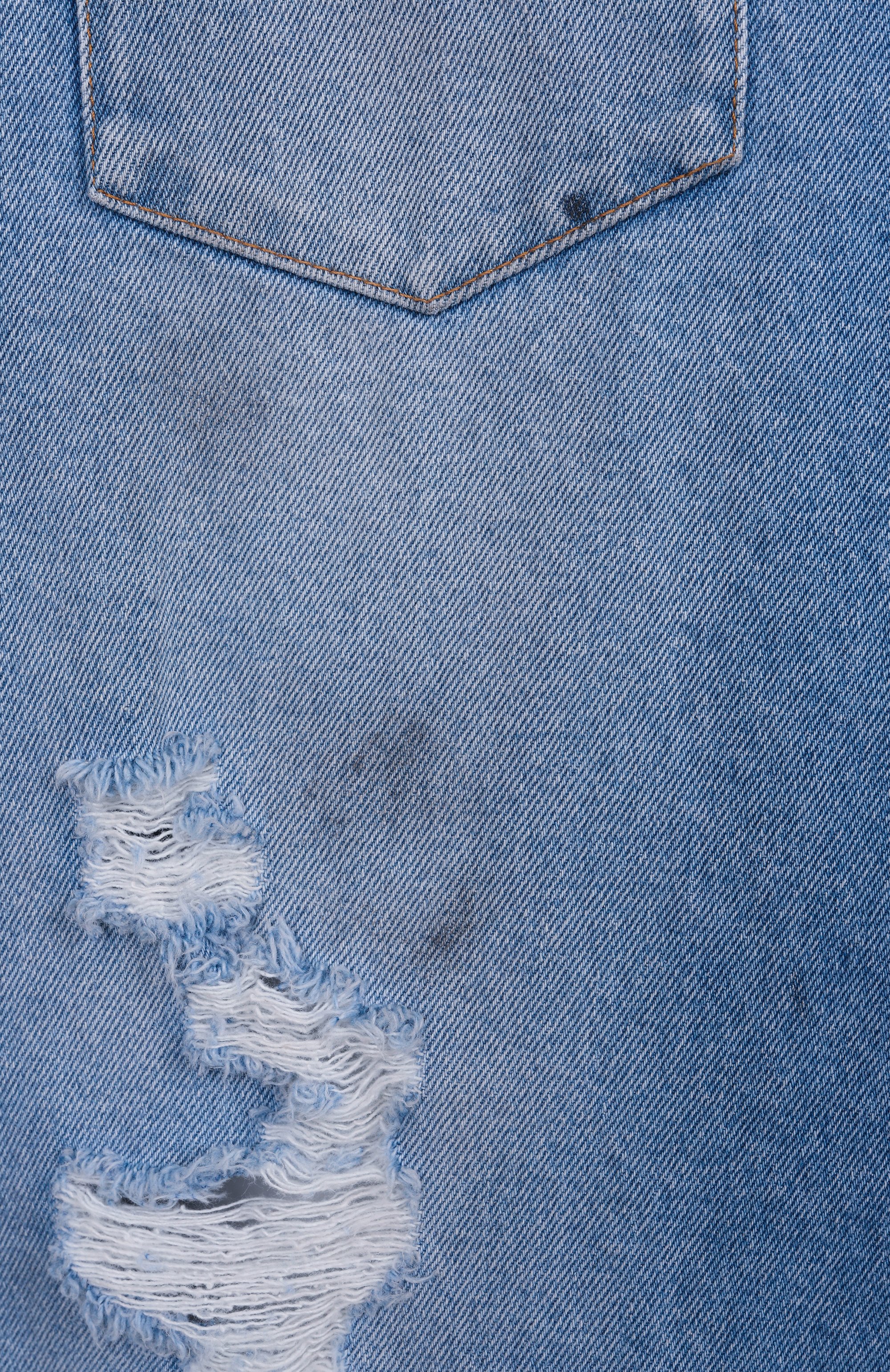 Джинсовый жилет MM6 голубого цвета по цене 87550 руб., арт. SH2DR0003/M30018, фото 6 Джинсовый жилет MM6, арт. SH2DR0003/M30018, фото 6