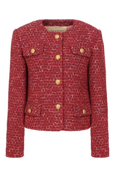 Женский твидовый жакет VALENTINO, арт. 9B3CE615/ACQ