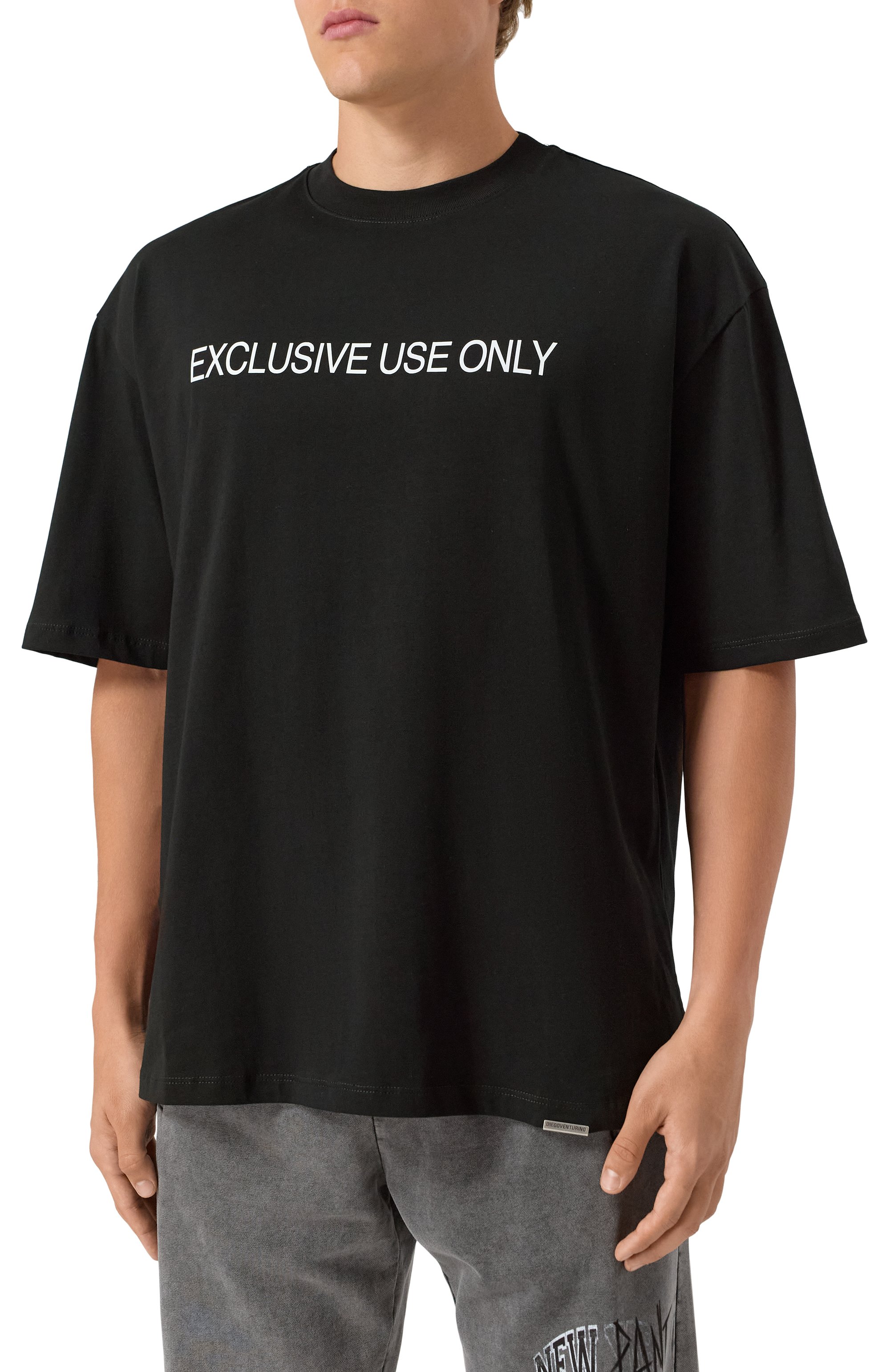 Хлопковая футболка DIEGO VENTURINO, арт. DVTS0EU0, фото 3