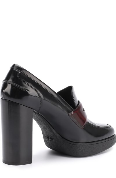 Лаковые туфли на устойчивом каблуке TOD’S, арт. XXW41A0U370SHA567Y, фото 4