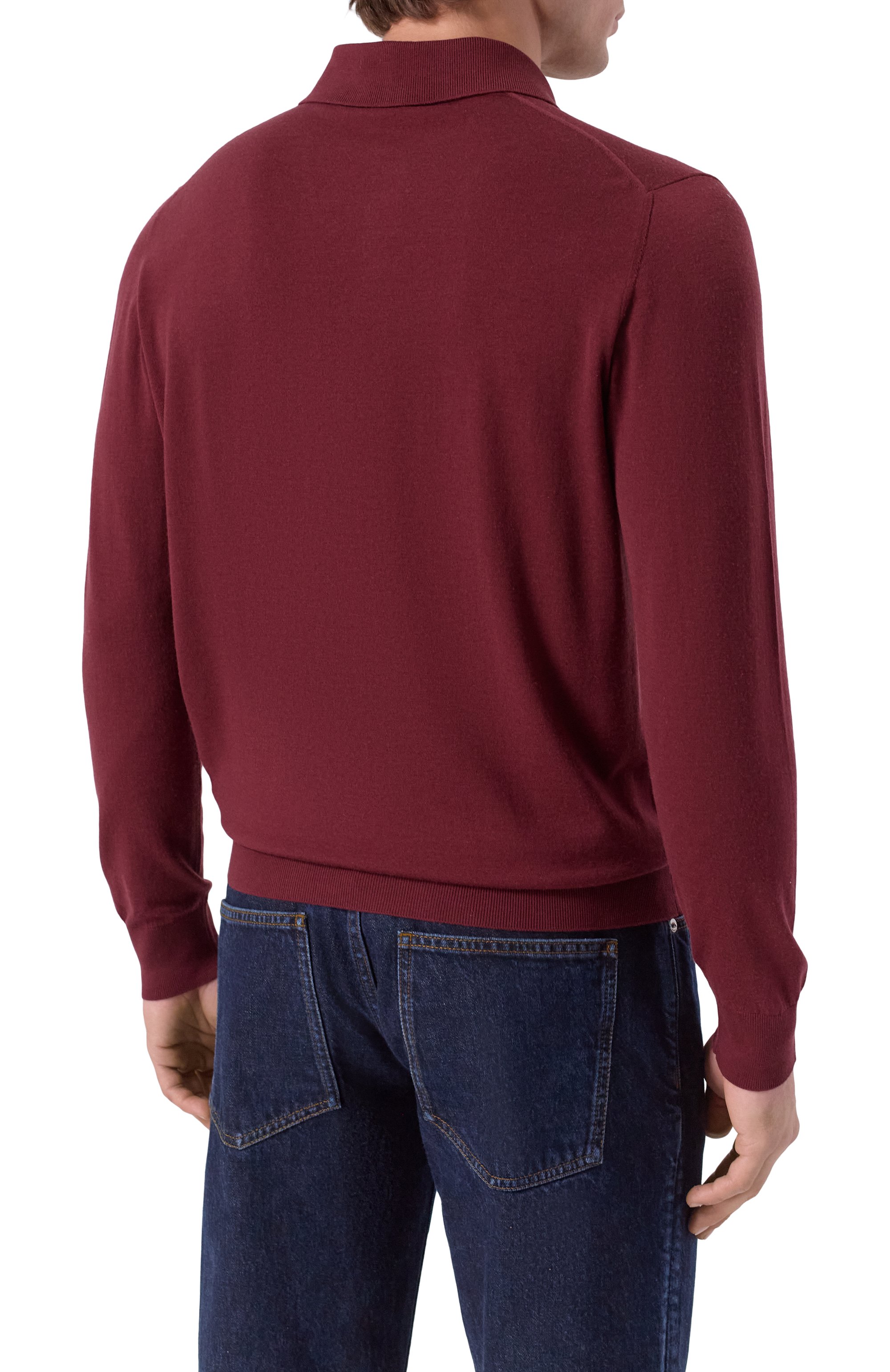 Шерстяное поло COLOMBO, арт. MA00227/2-80APL, фото 4