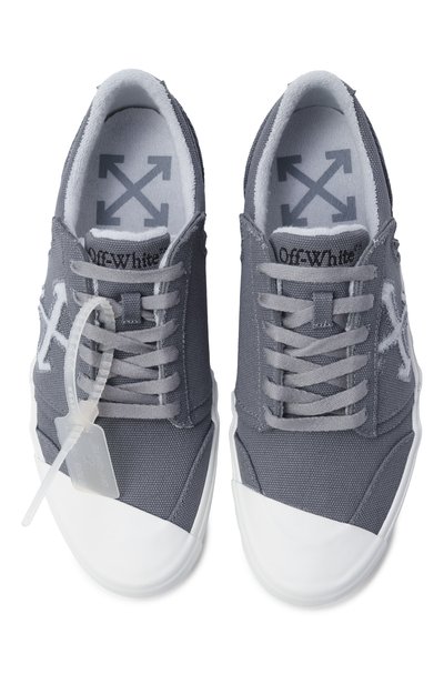 Текстильные кеды vulcanized undercut OFF-WHITE, арт. 0MIA2A2F25FAB0027801, фото 5