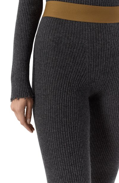 Кашемировые легинсы UMA WANG темно-серого цвета по цене 108000 руб., арт. UK7118, фото 5 Кашемировые легинсы UMA WANG, арт. UK7118, фото 5