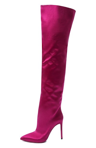 Текстильные ботфорты stiletto 105 PARIS TEXAS, арт. PX659.XTSAT, фото 4