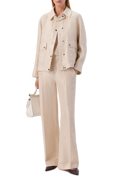Женская льняная куртка BRUNELLO CUCINELLI, арт. ML5967767