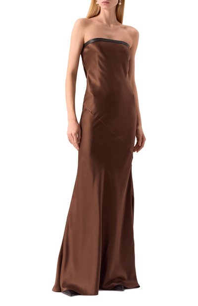 Атласное платье LOUVE, арт. 24-1-03-01-08, фото 3