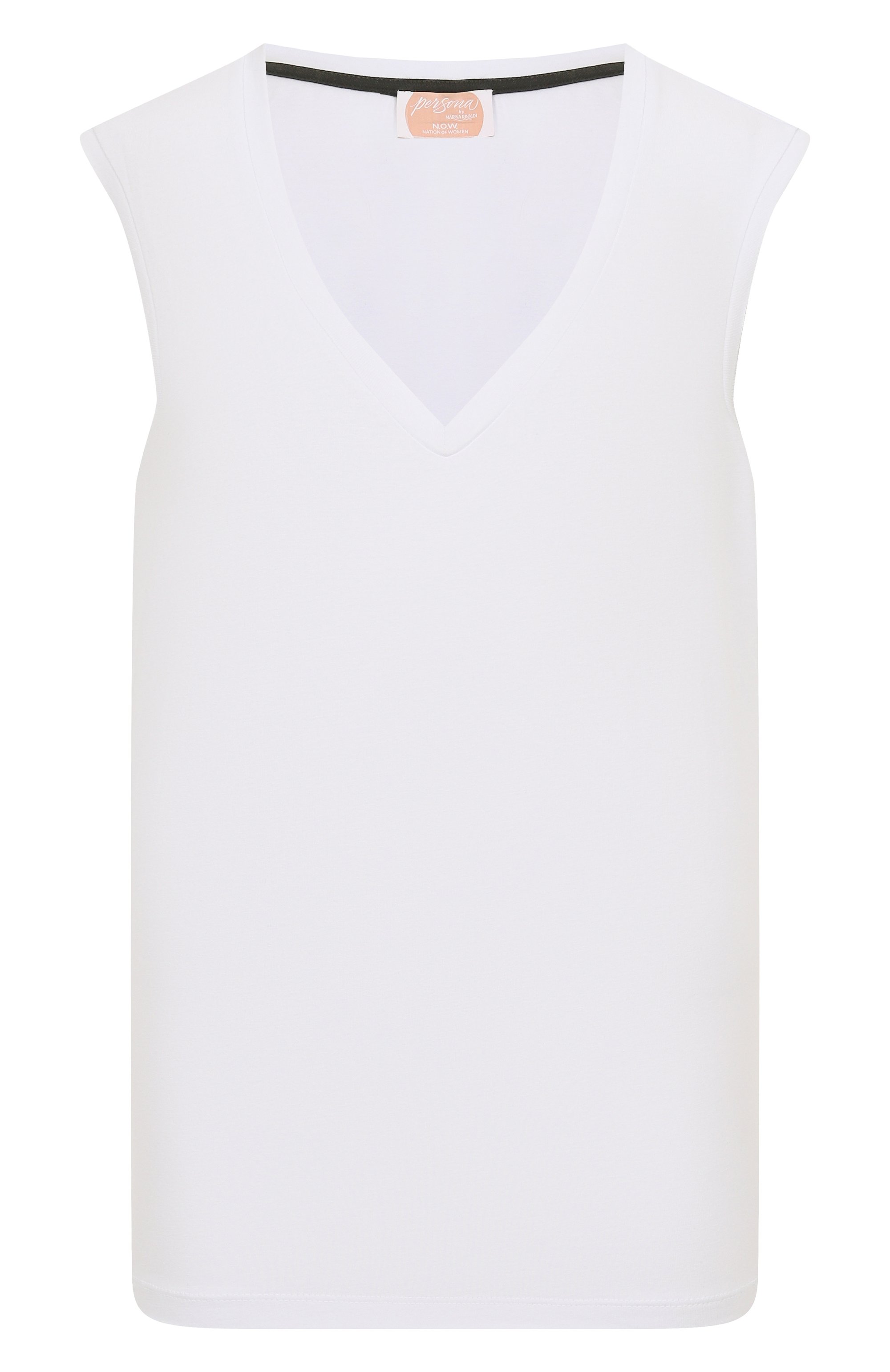 Хлопковая майка PERSONA BY MARINA RINALDI, арт. VALIKA, фото 1