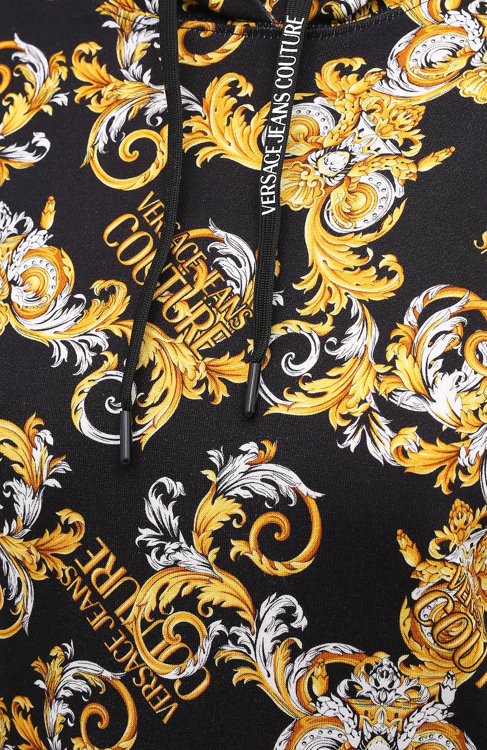 Хлопковое худи VERSACE JEANS COUTURE, арт. B6HZA797-ZDP308 H00D REG. PRINT/S0830, фото 5
