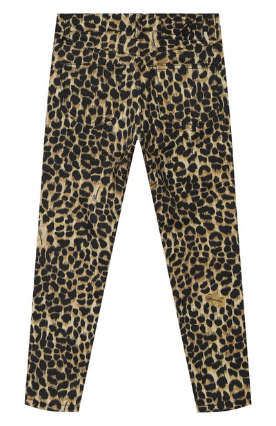 Хлопковые брюки BLUMARINE, арт. BGPA004.0.CEB05/3A-5A, фото 2